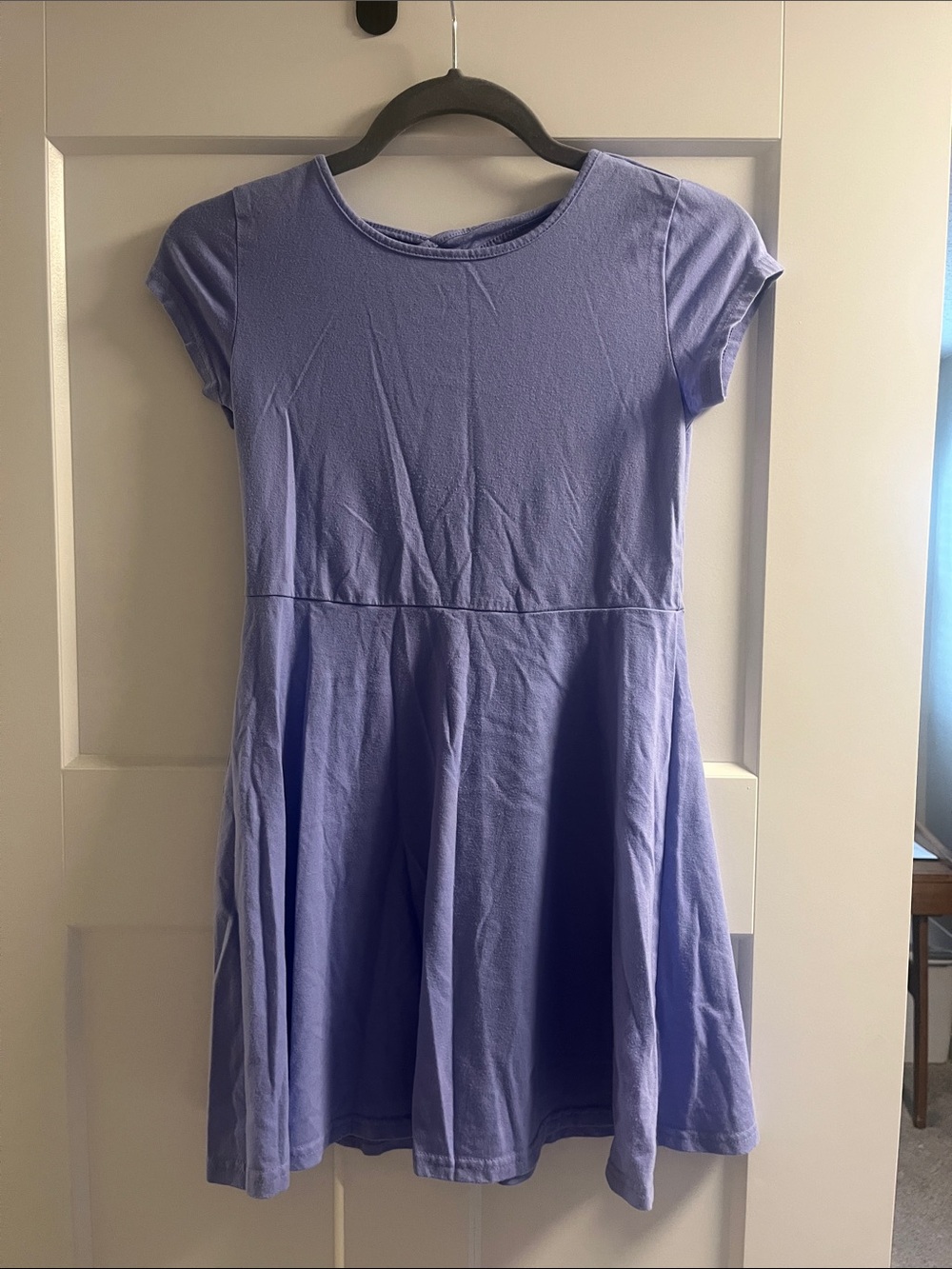 The Children's Place Lilac Short Sleeve Fit-and-Flare Dress
